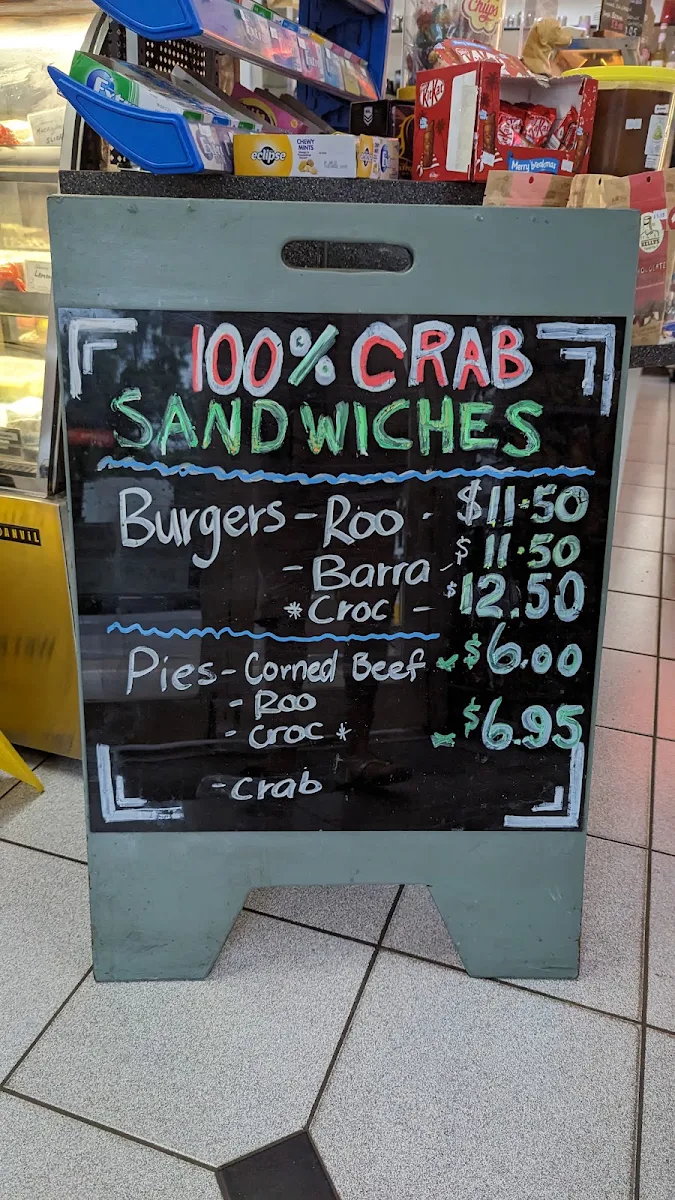 Menu, The Big Crab Restaurant