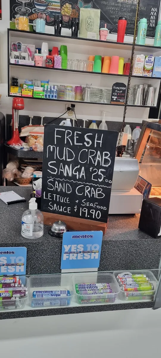 Menu, The Big Crab Restaurant
