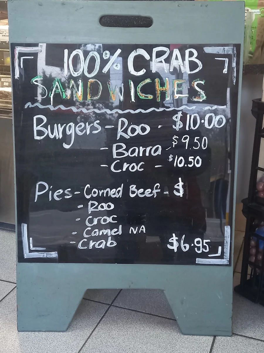 Menu, The Big Crab Restaurant