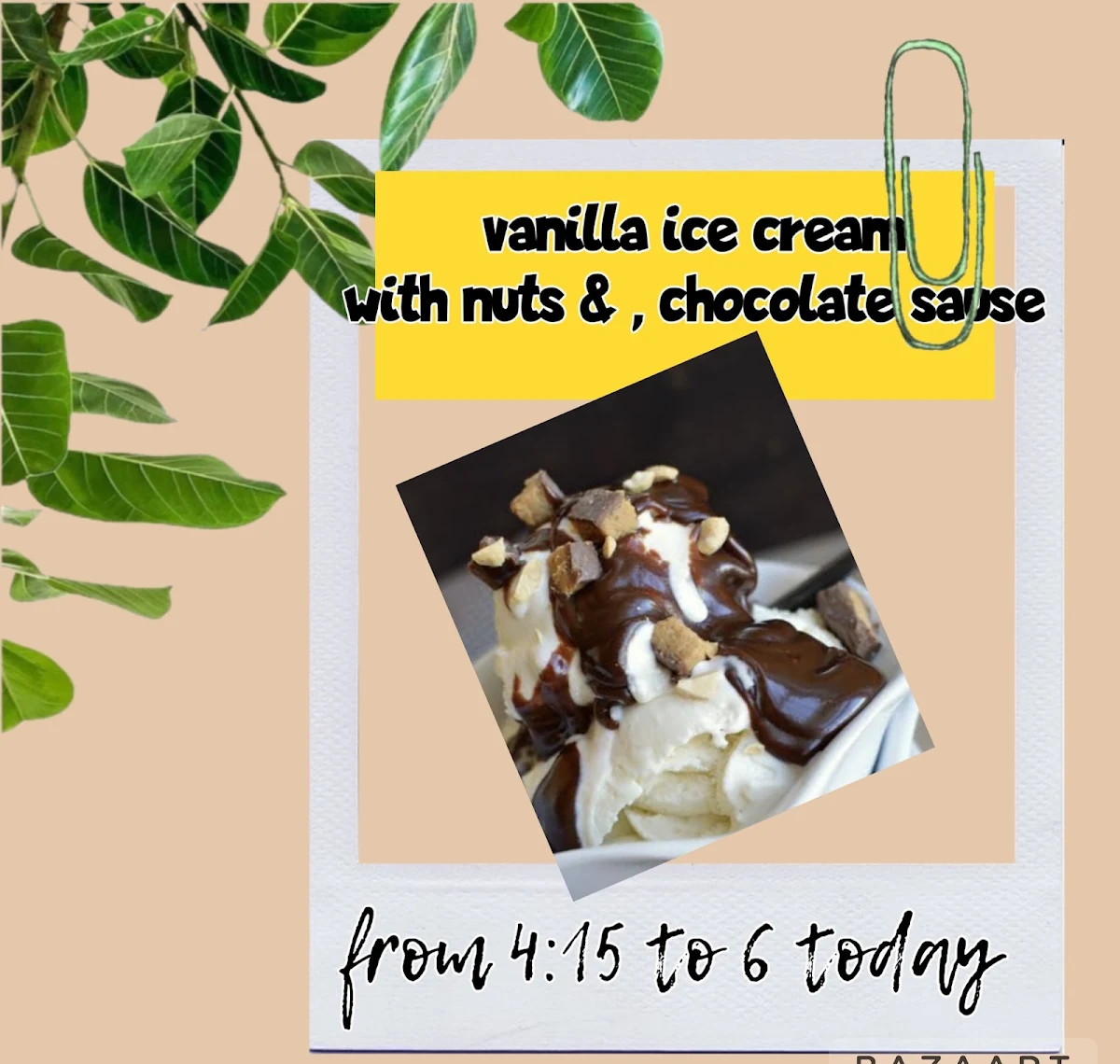 Menu, Sweet Mayada Cakes