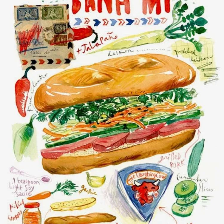 Menu, 7 Am Banh Mi & Coffee House