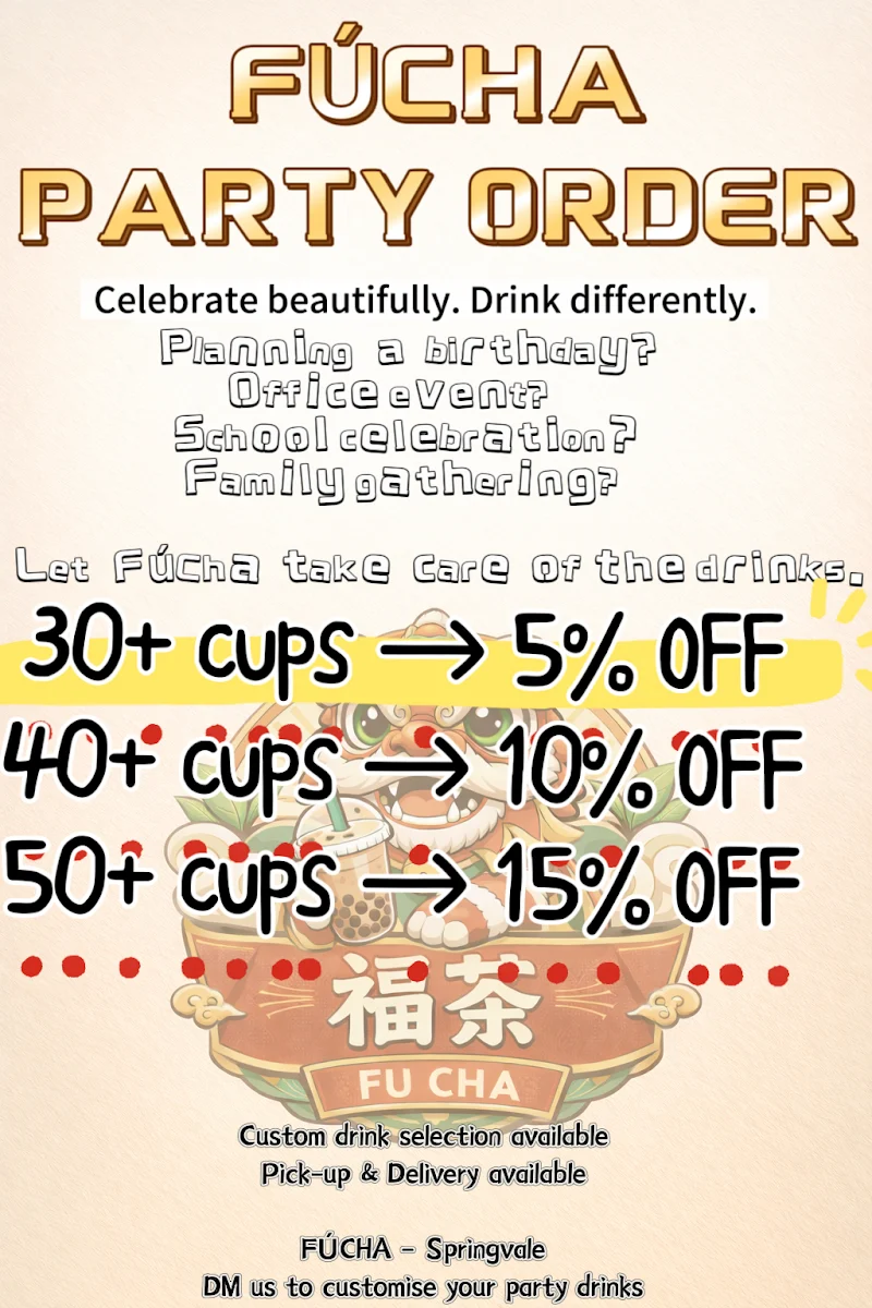 Menu, FuCha 福茶