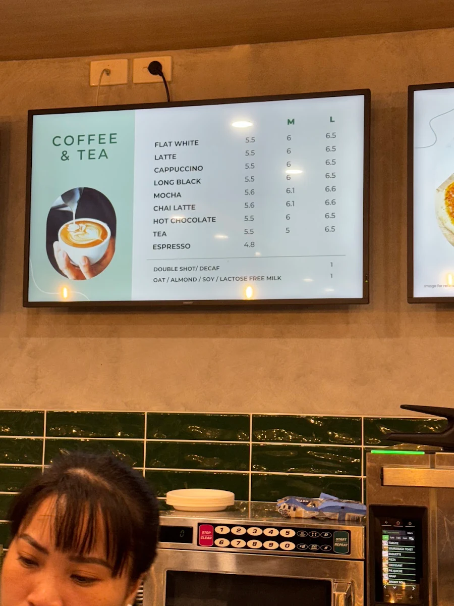 Menu, Soul Bar & cafe