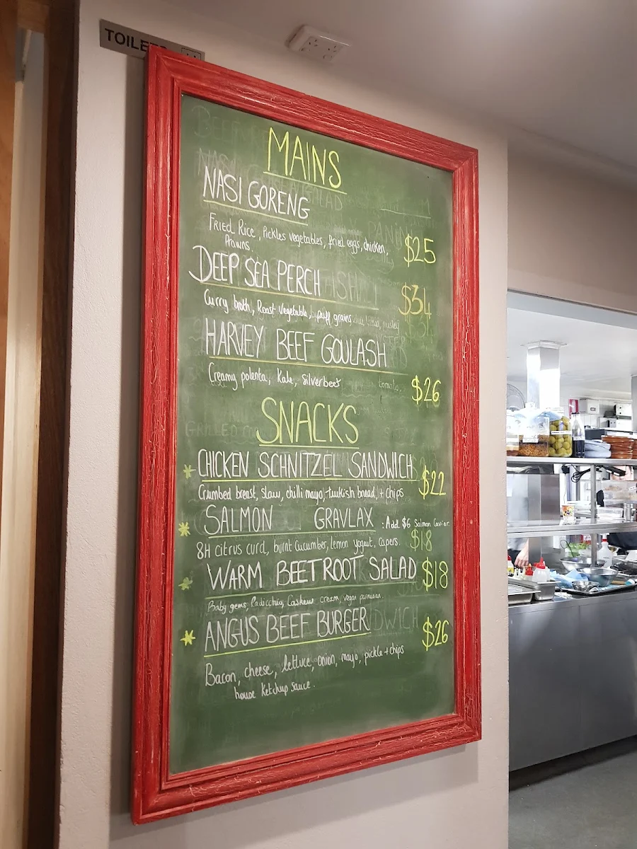 Menu, The Hampden Hotel