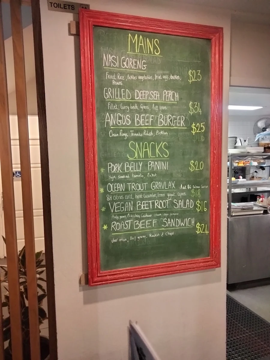 Menu, The Hampden Hotel