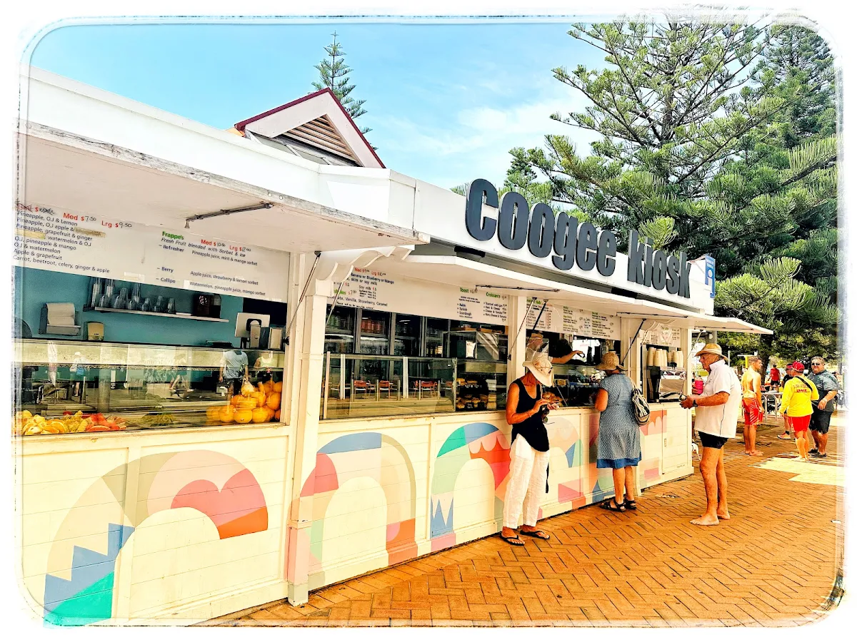 Menu, The Coogee Bay Kiosk