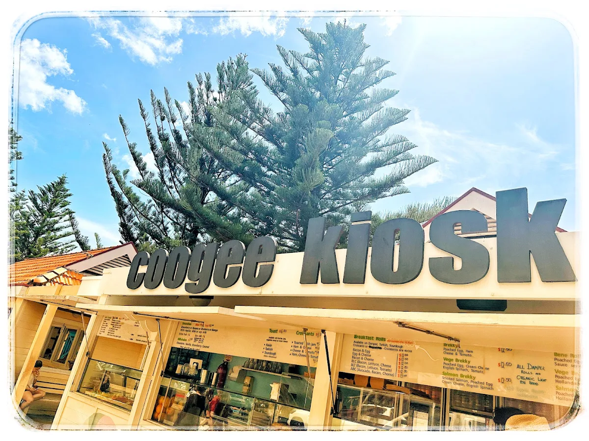 Menu, The Coogee Bay Kiosk