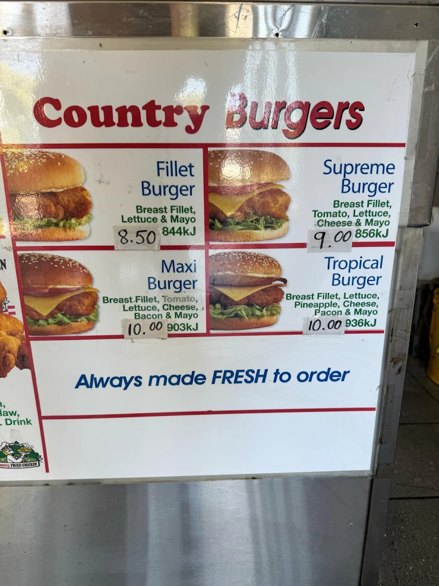 Menu, Hot Meal Deal