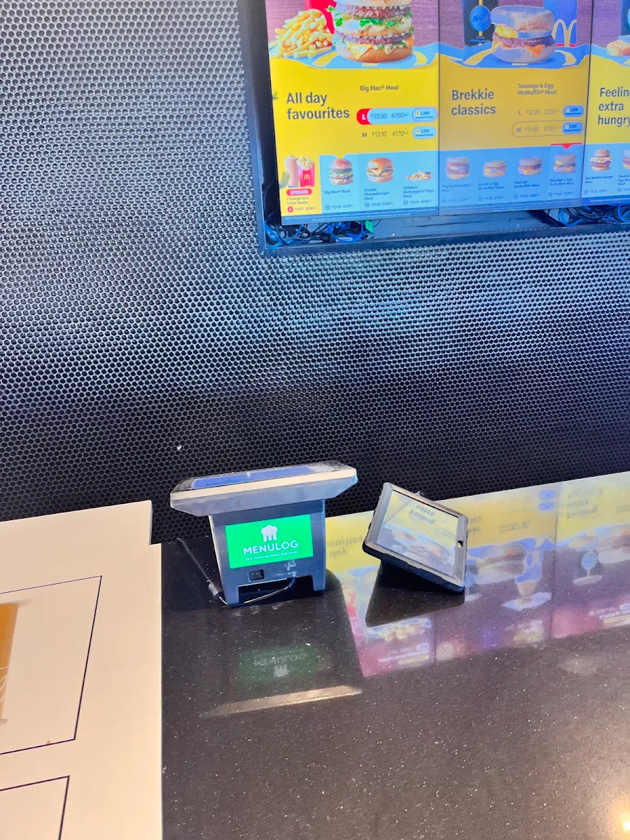Menu, McDonald's Goulburn South