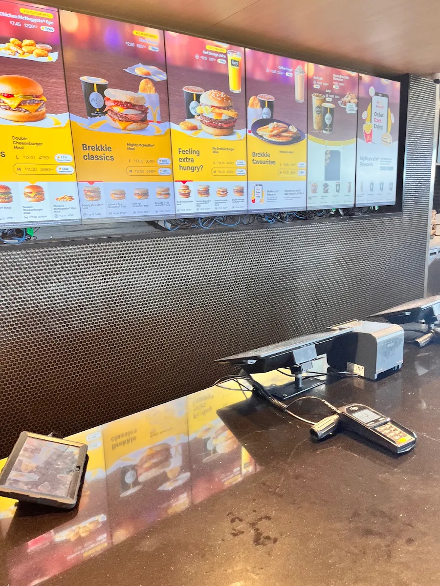 Menu, McDonald's Goulburn South