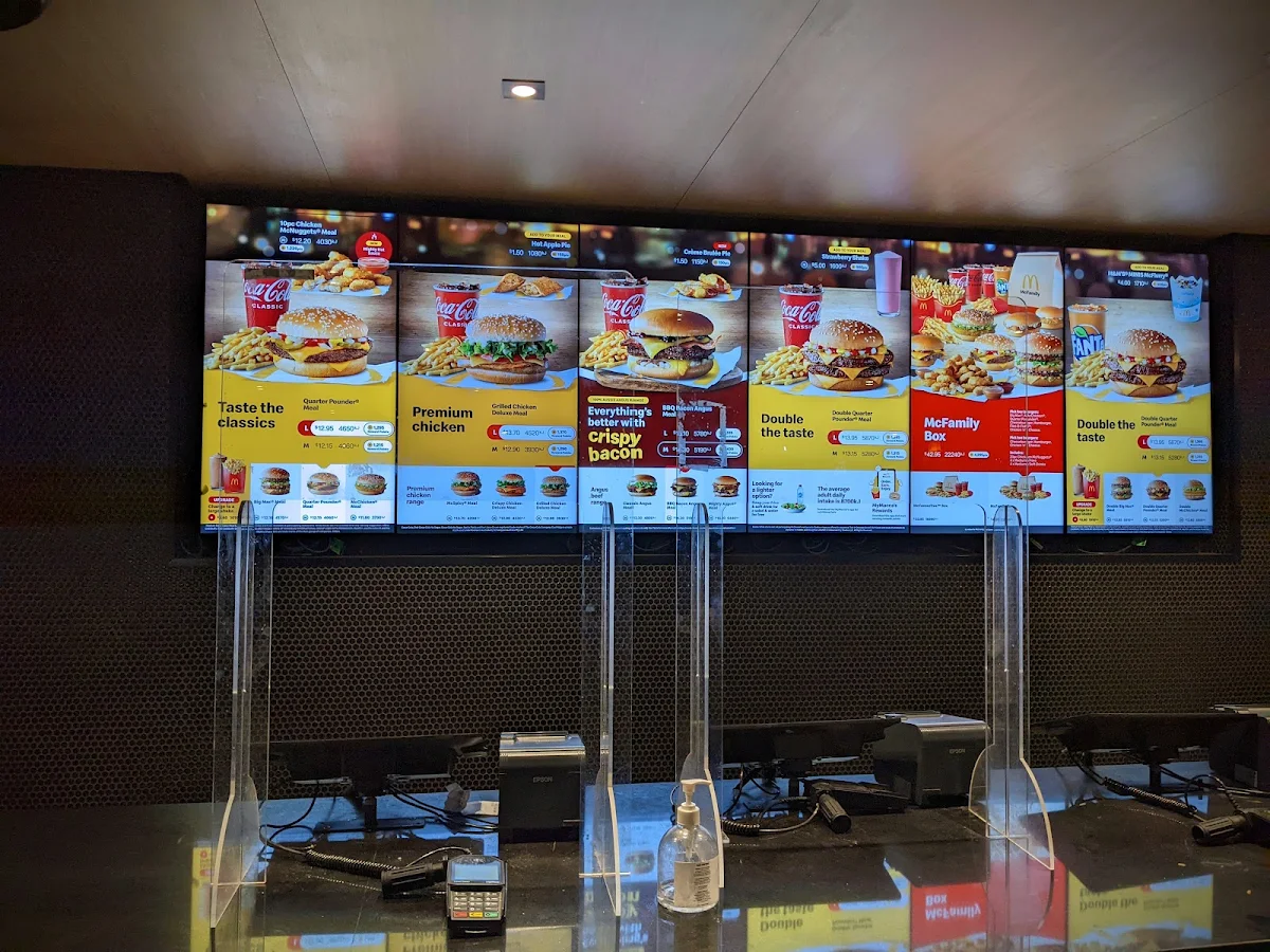 Menu, McDonald's Goulburn South