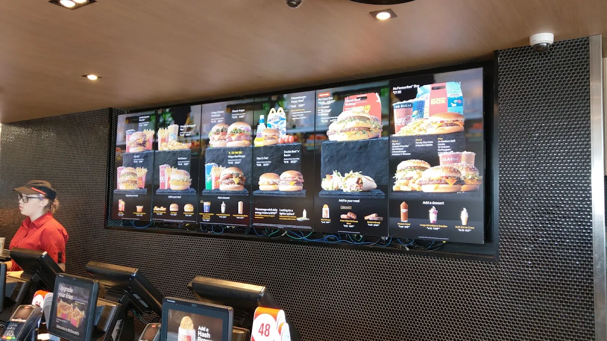 Menu, McDonald's Goulburn South