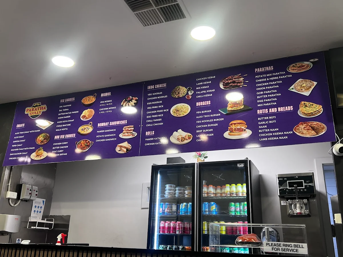 Menu, Paratha Gully