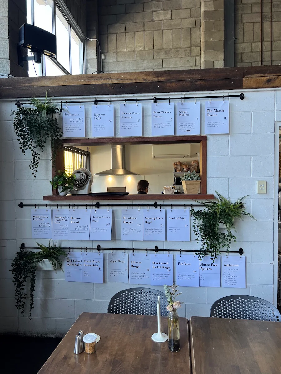 Menu, Big Bad Wolff Espresso Bar