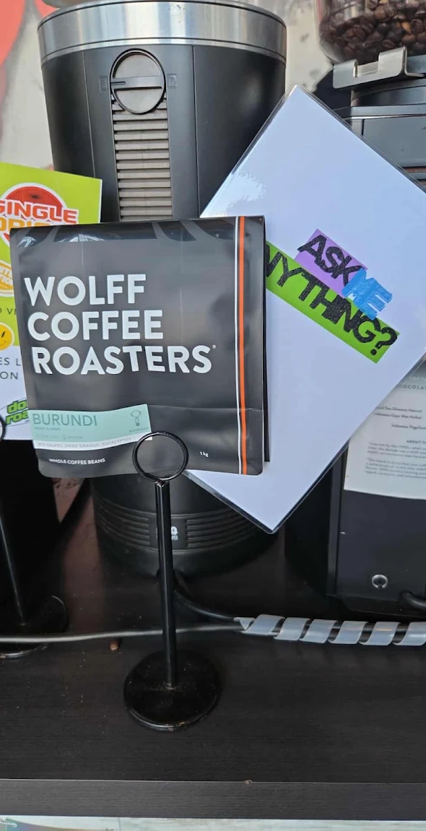 Menu, Big Bad Wolff Espresso Bar