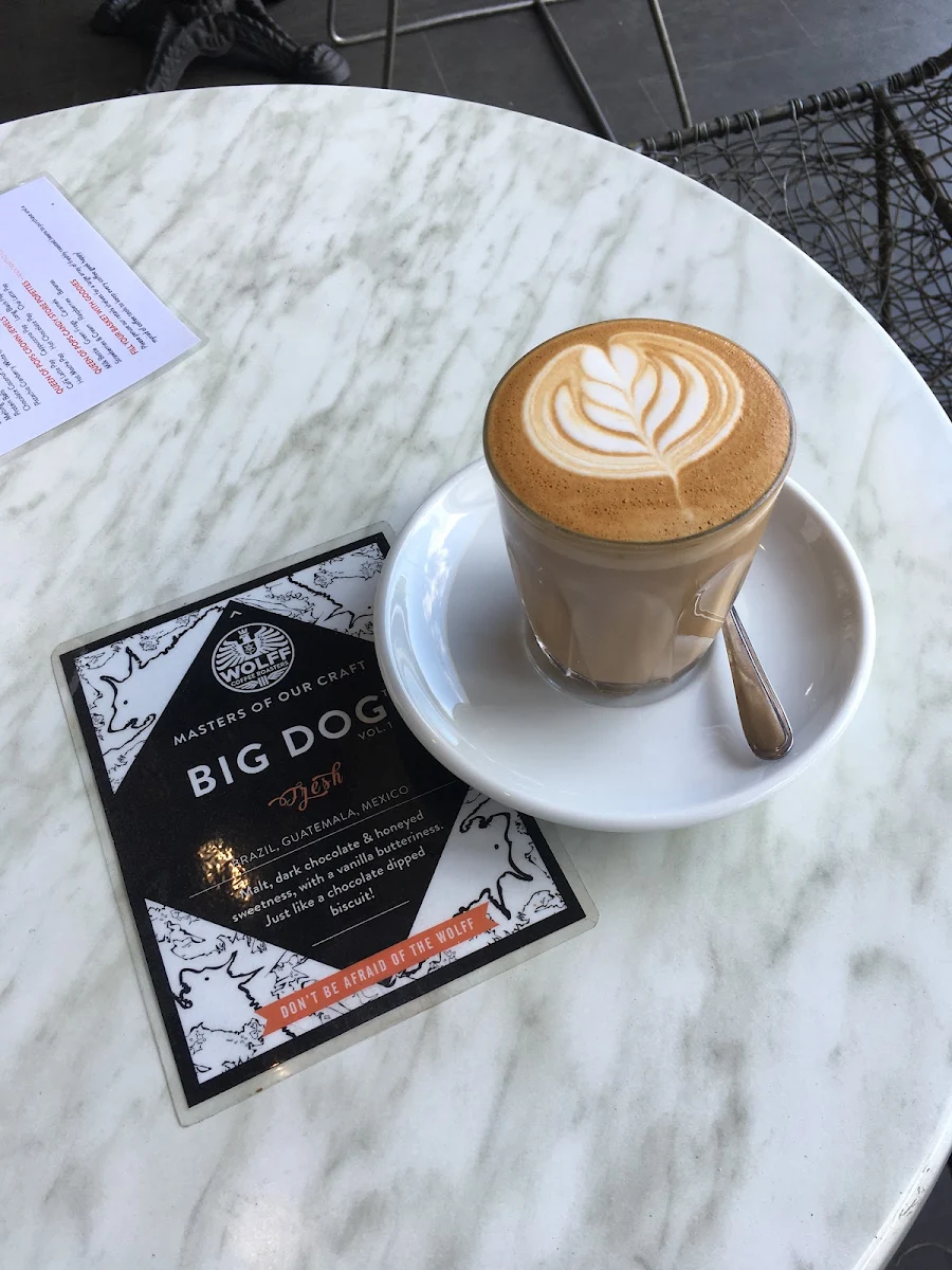 Menu, Big Bad Wolff Espresso Bar