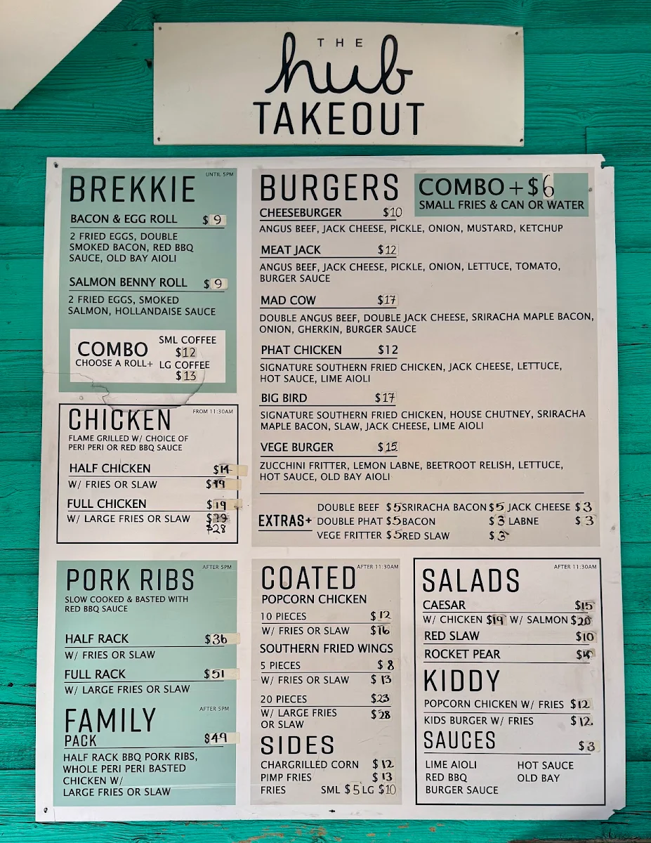 Menu photo 1