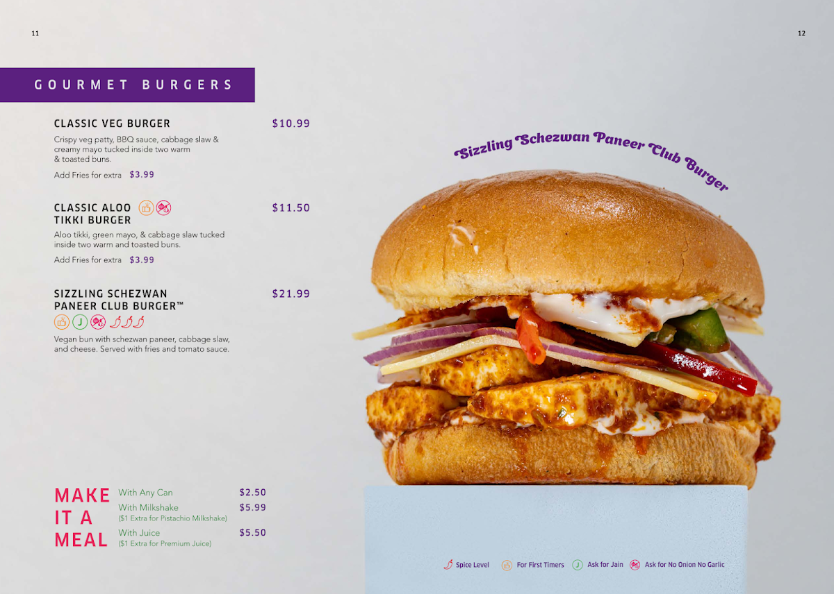 Menu, Dessert Corner Lounge Truganina