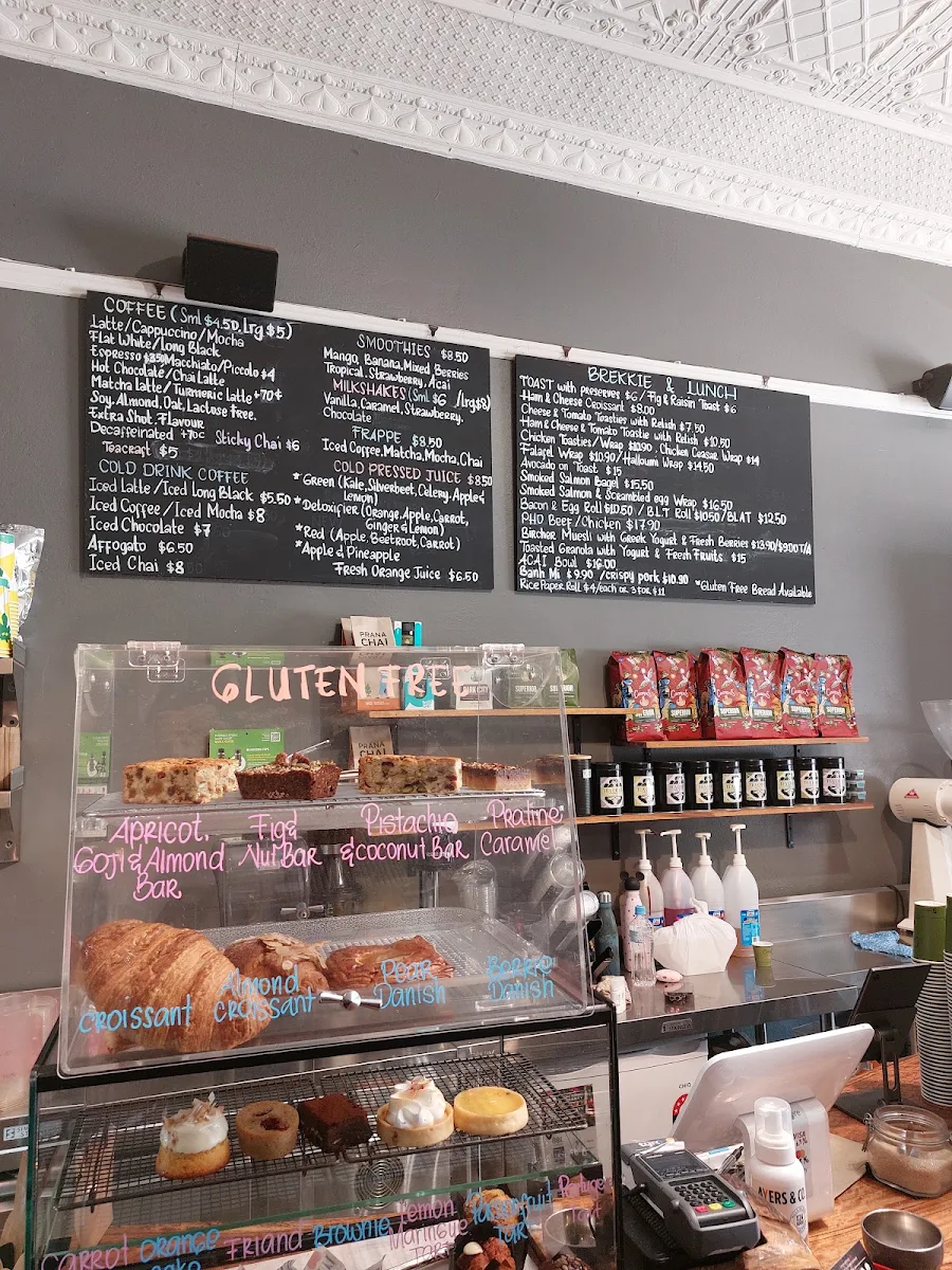 Menu, Hill St Beans Cafe Roseville