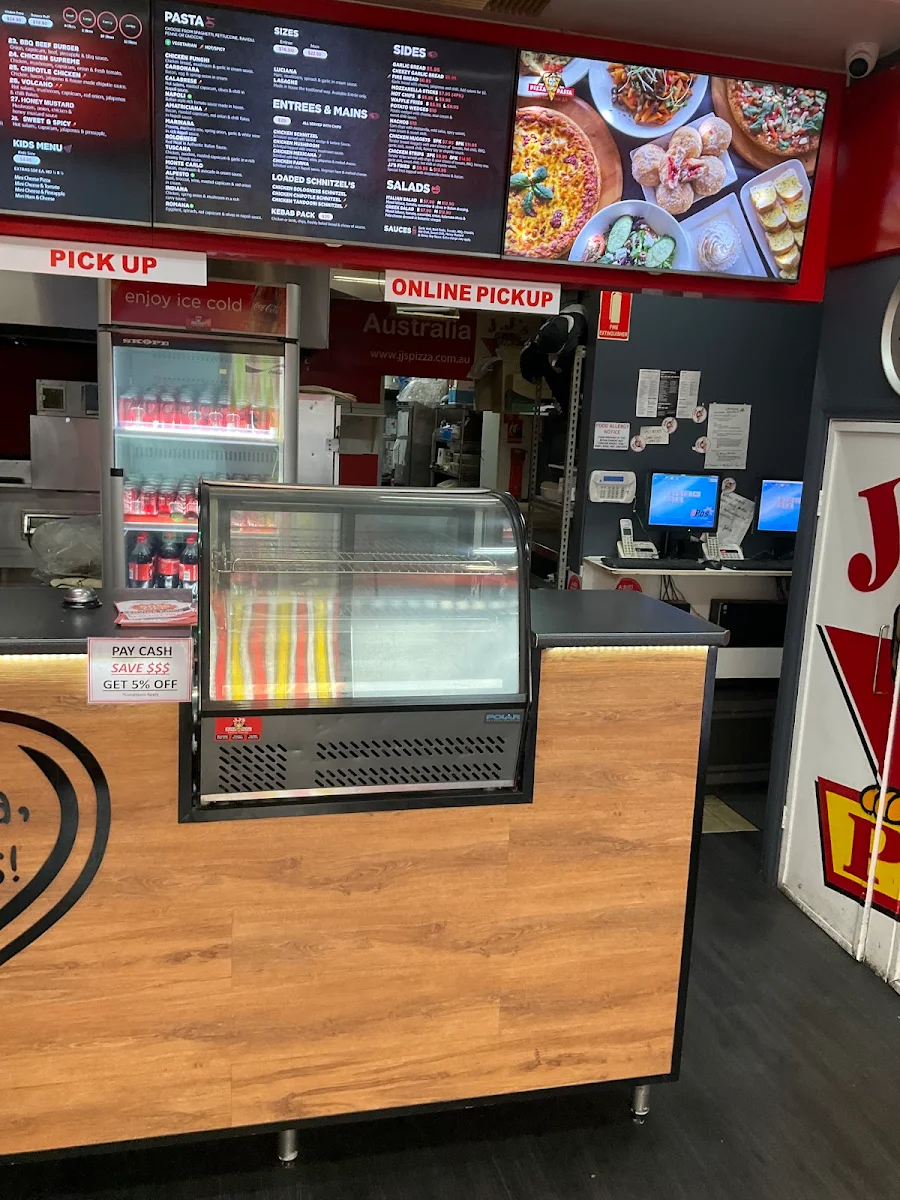 Menu, JJ's Pizza Croydon