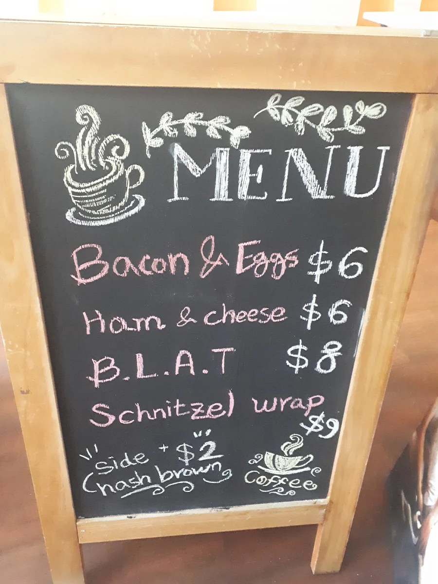 Menu, Memphis9 Cafe
