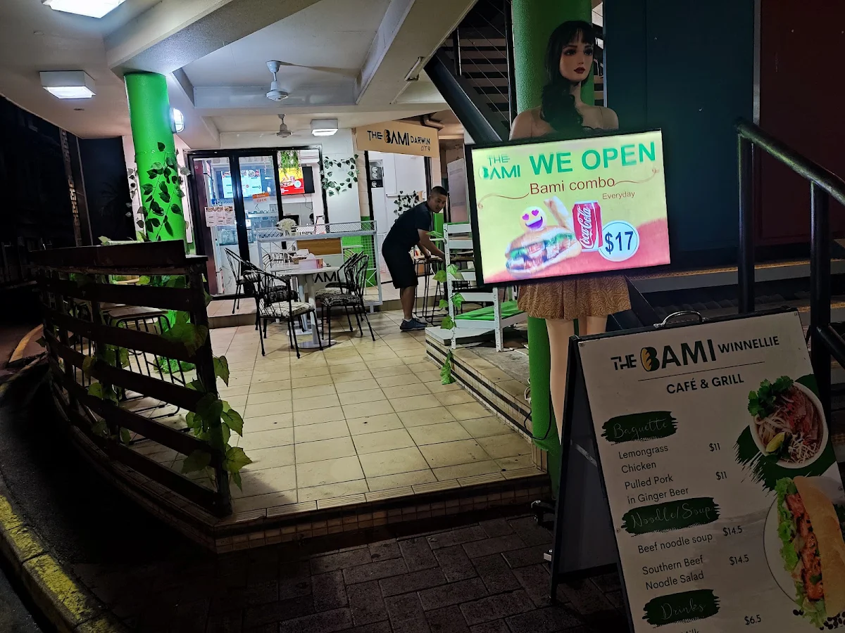 Menu, The BAMI Darwin City