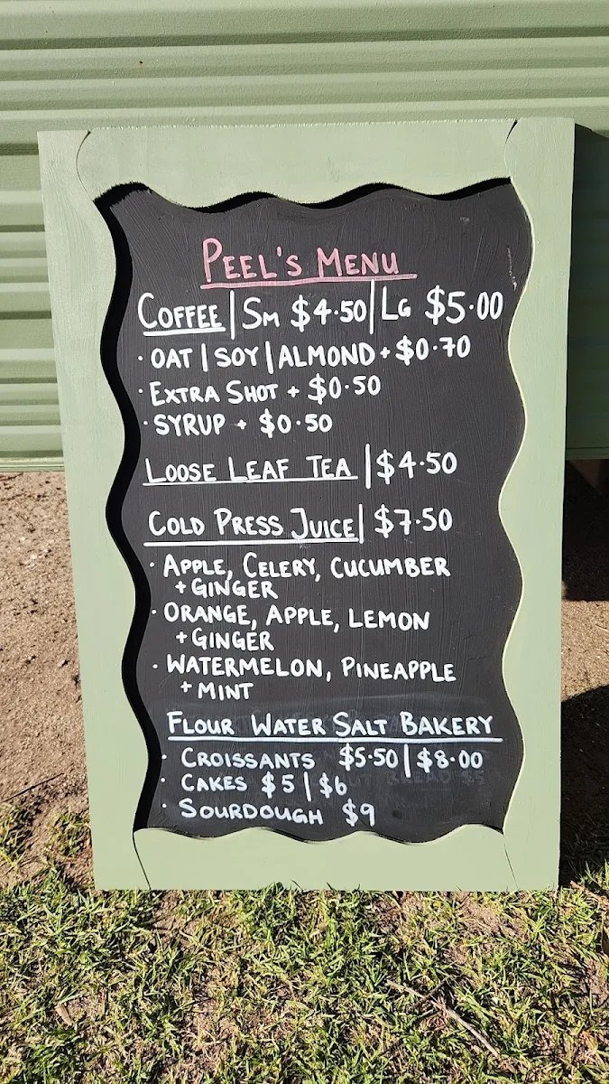 Peel's Coffee and Juice Bar cover