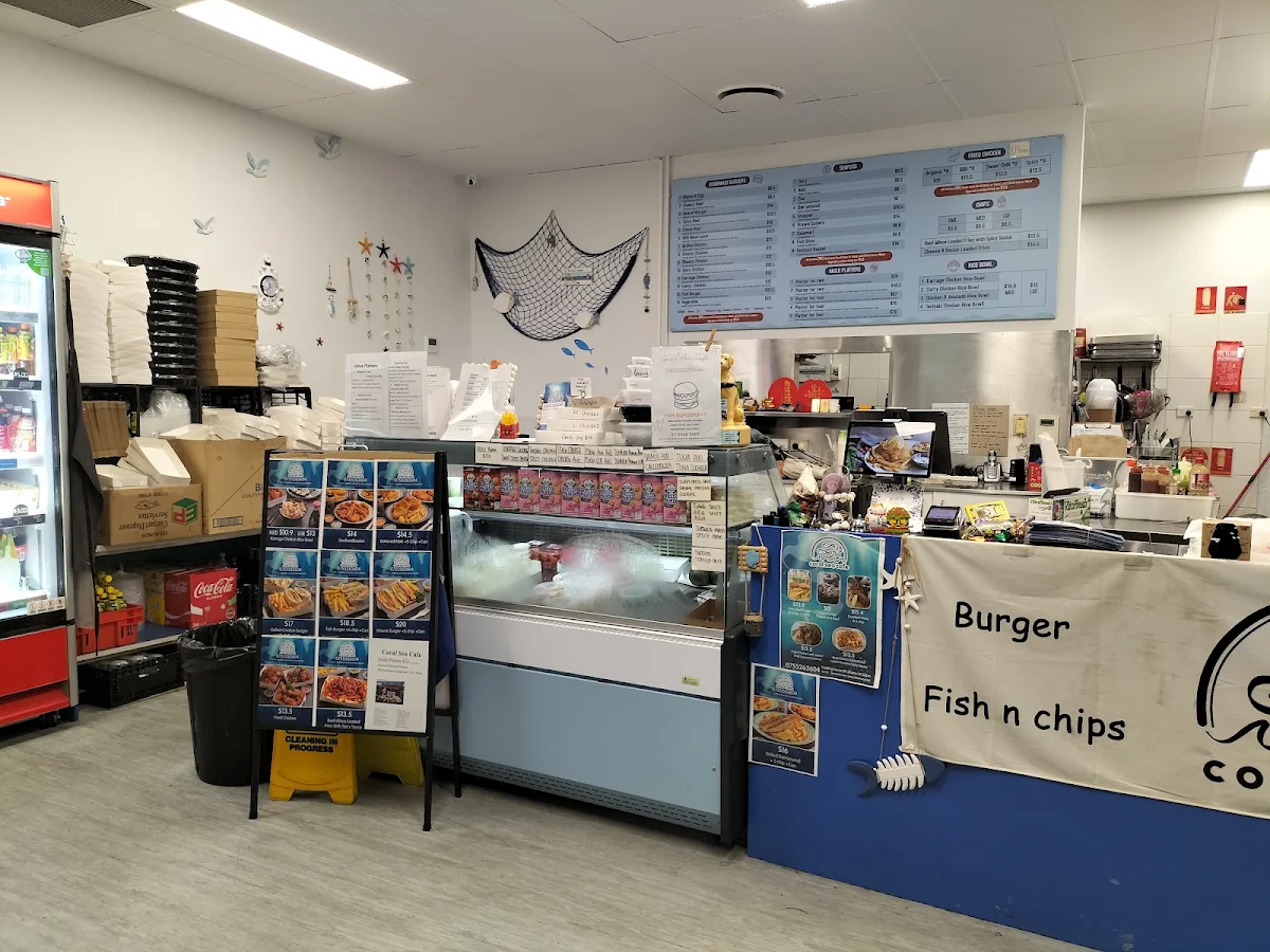 Vibe, Coral sea cafe Fish and Chips in Helensvale