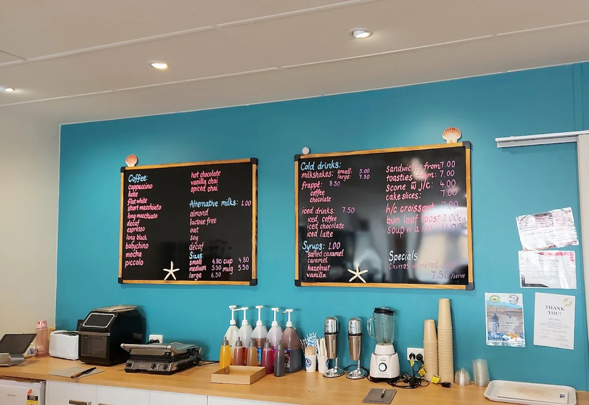 Menu, Andy's Bakery