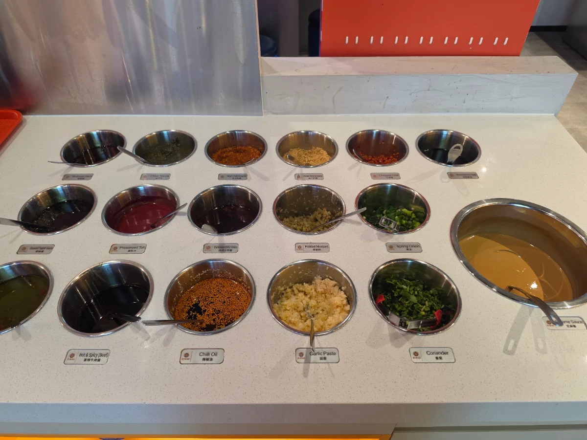 Menu, Daniel Hotpot Buffet Chinatown 大牛老火锅鲜切牛肉自助