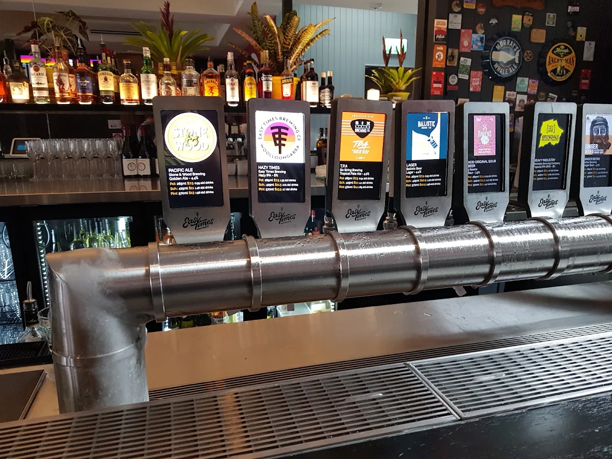 Menu, Easy Times Brewing Company
