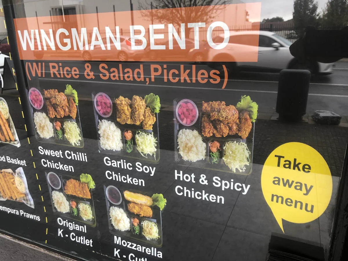 Menu, Wingman korean Fried chicken