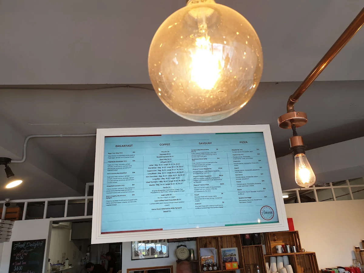 Menu, DAT'S Amore