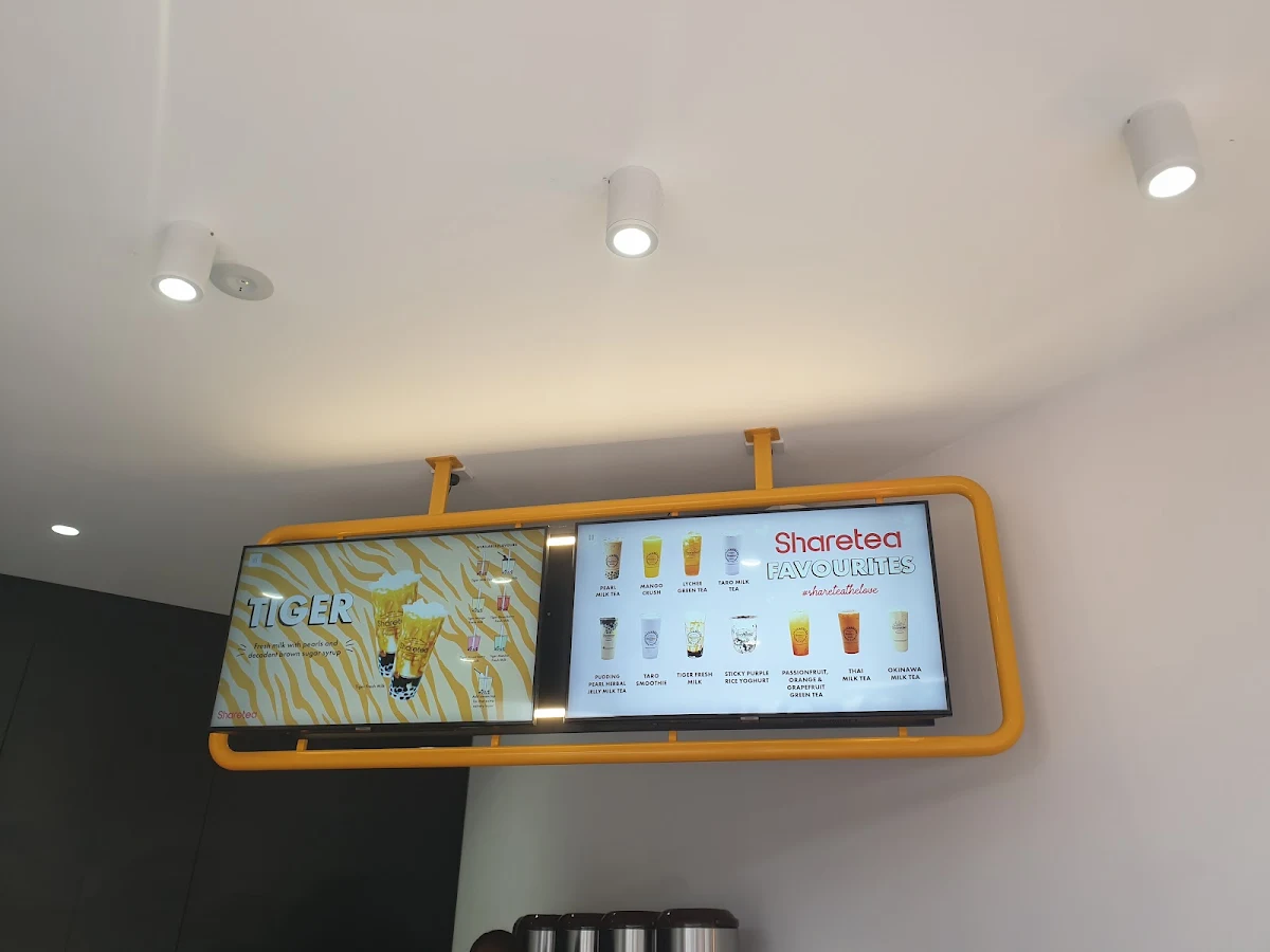 Menu, Sharetea Fairfield Station