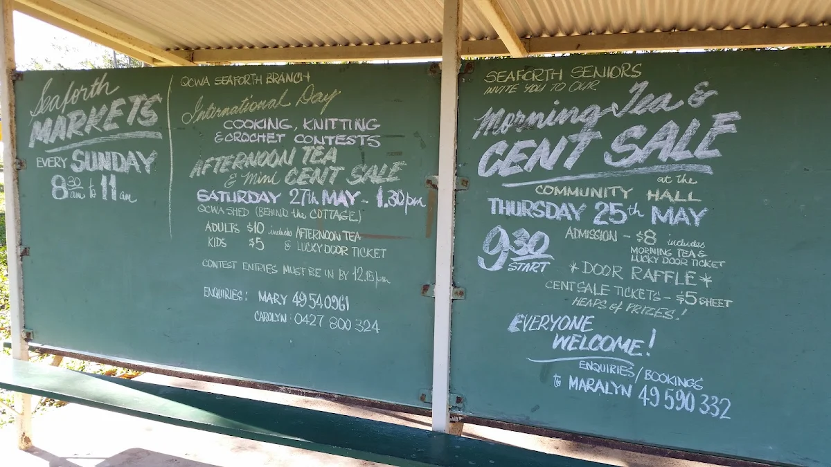 Menu, Seaforth Pitt Stop Classic Cafe