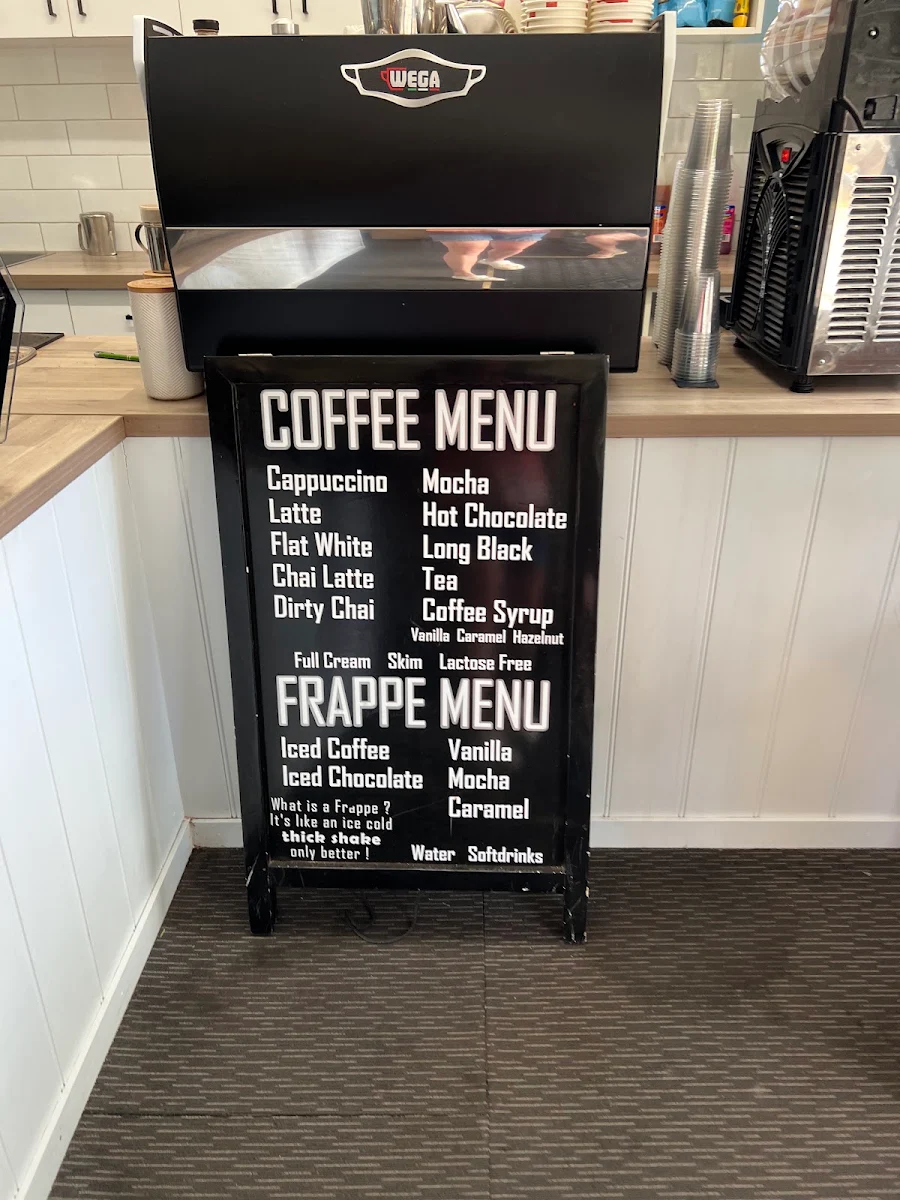 Menu, Seaforth Pitt Stop Classic Cafe