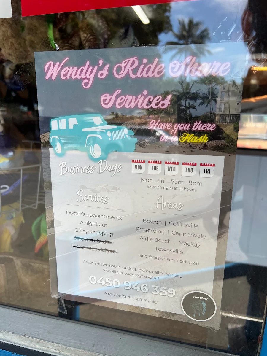 Menu, Seaforth Pitt Stop Classic Cafe