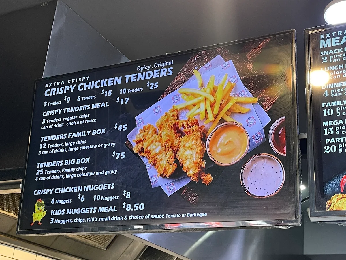 Menu, Extra Crispy - Merrylands