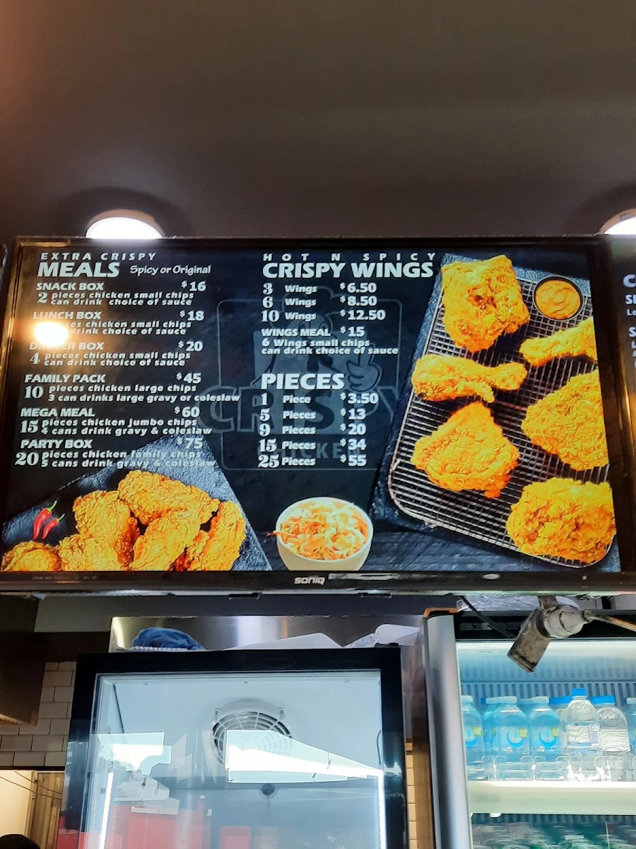 Menu, Extra Crispy - Merrylands