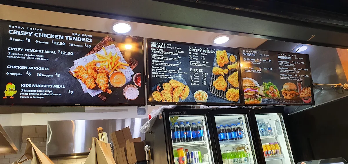 Menu, Extra Crispy - Merrylands