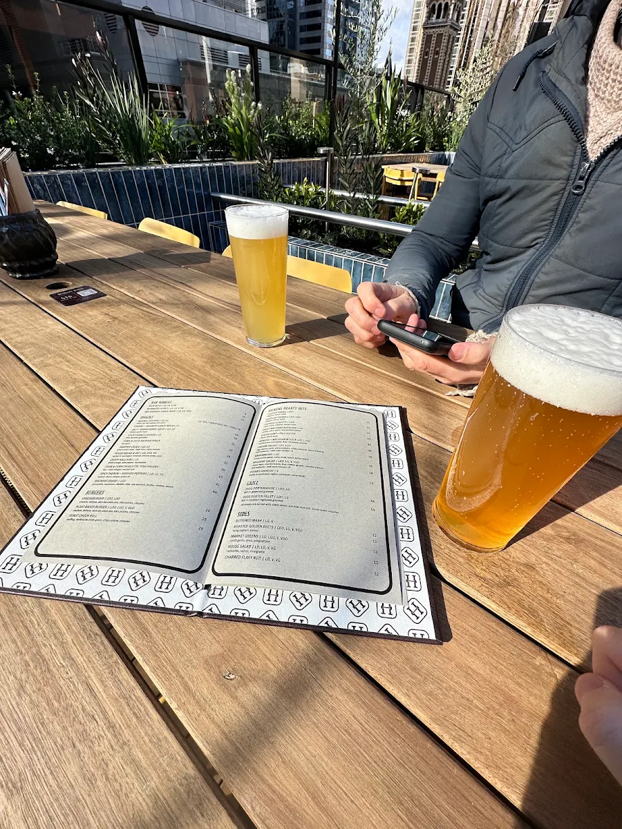 Menu, Hickens Hotel