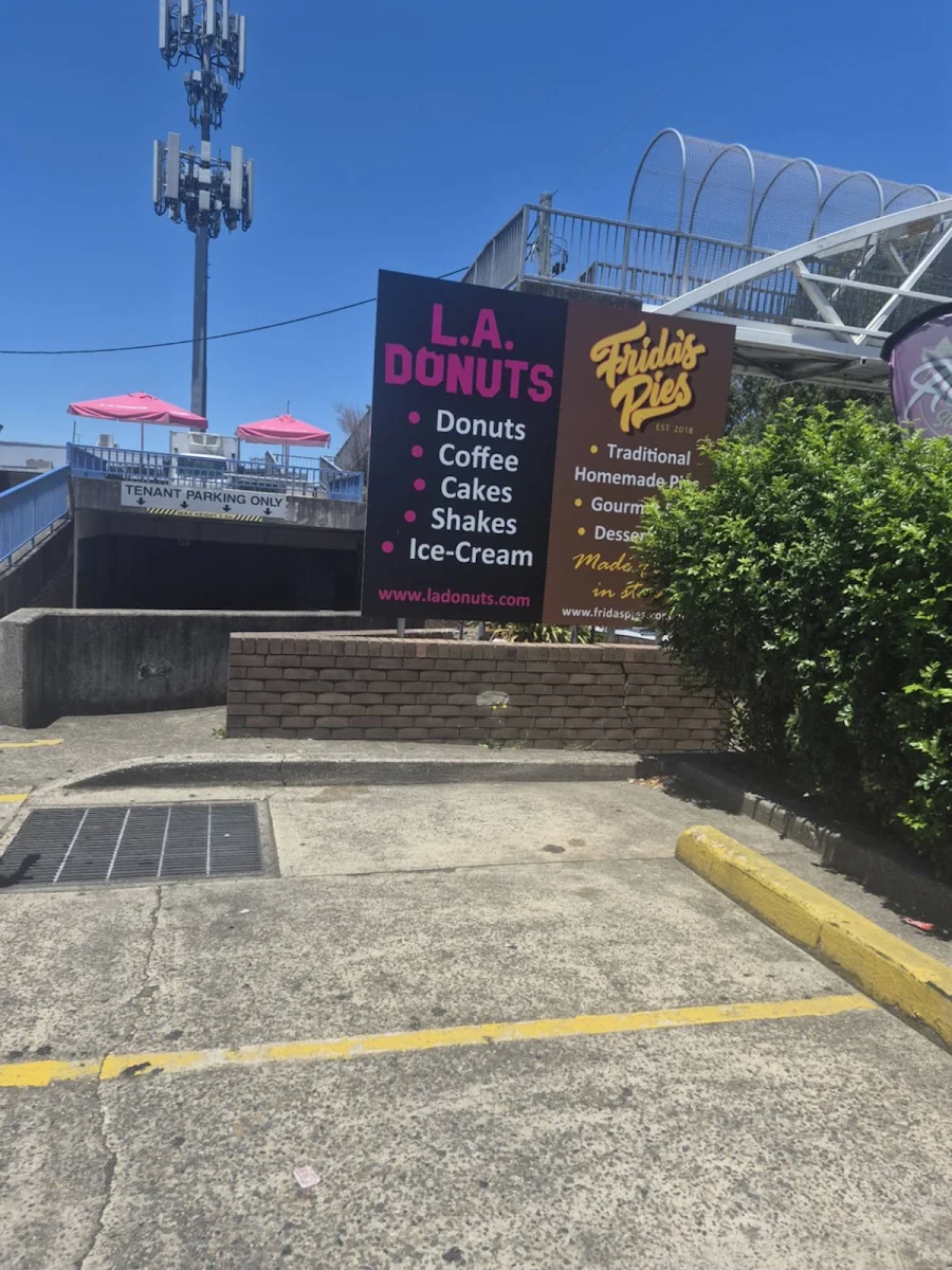 Menu, L.A. Donuts