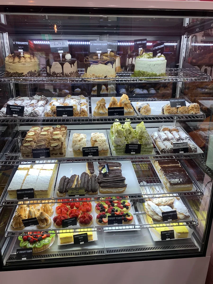 Menu, L.A. Donuts
