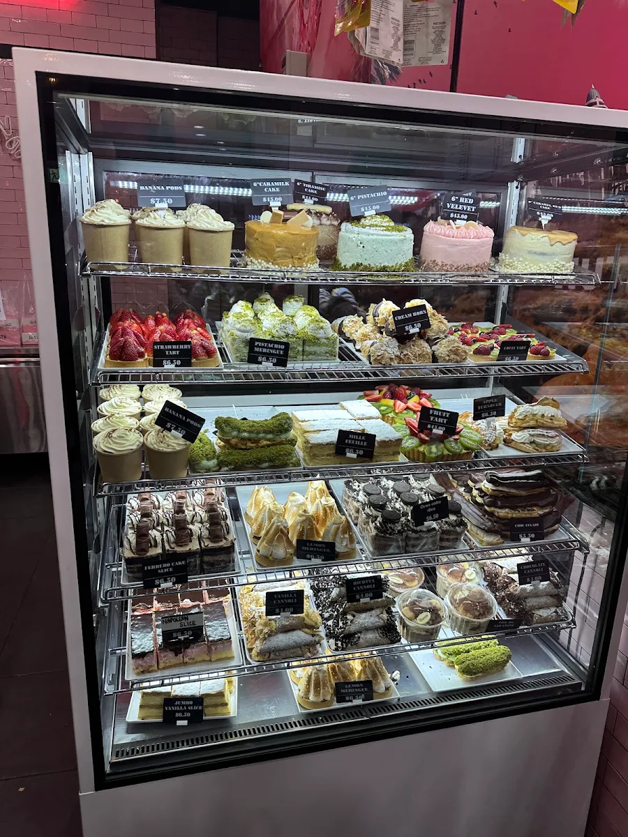 Menu, L.A. Donuts