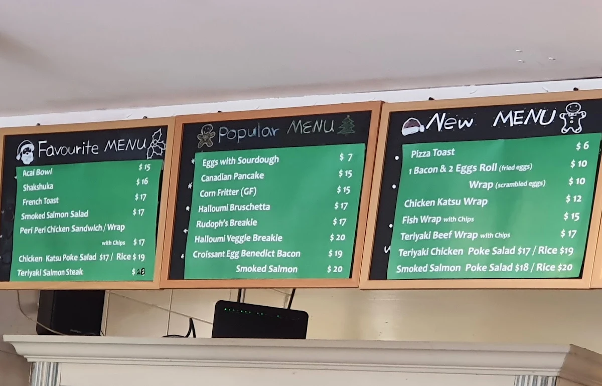 Menu, Yoonin Table
