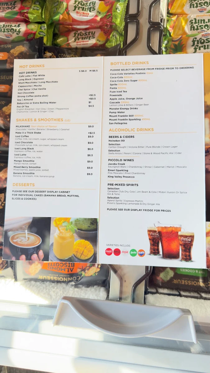 Menu, Mt Dandenong