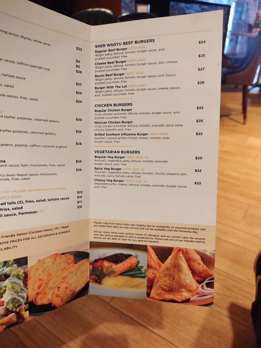 Menu, Mt Dandenong