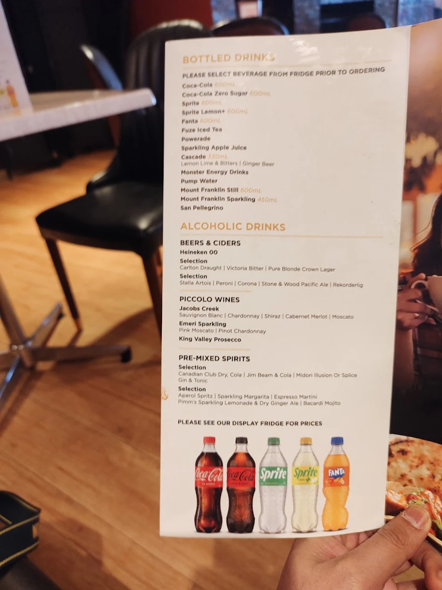Menu, Mt Dandenong