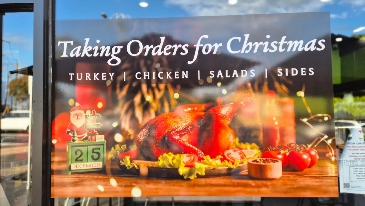 Menu, WATSONIA CHARCOAL CHICKEN