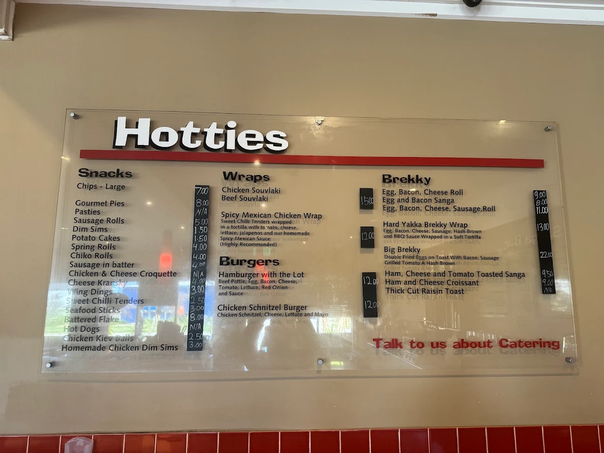 Menu, Coffee On Bate